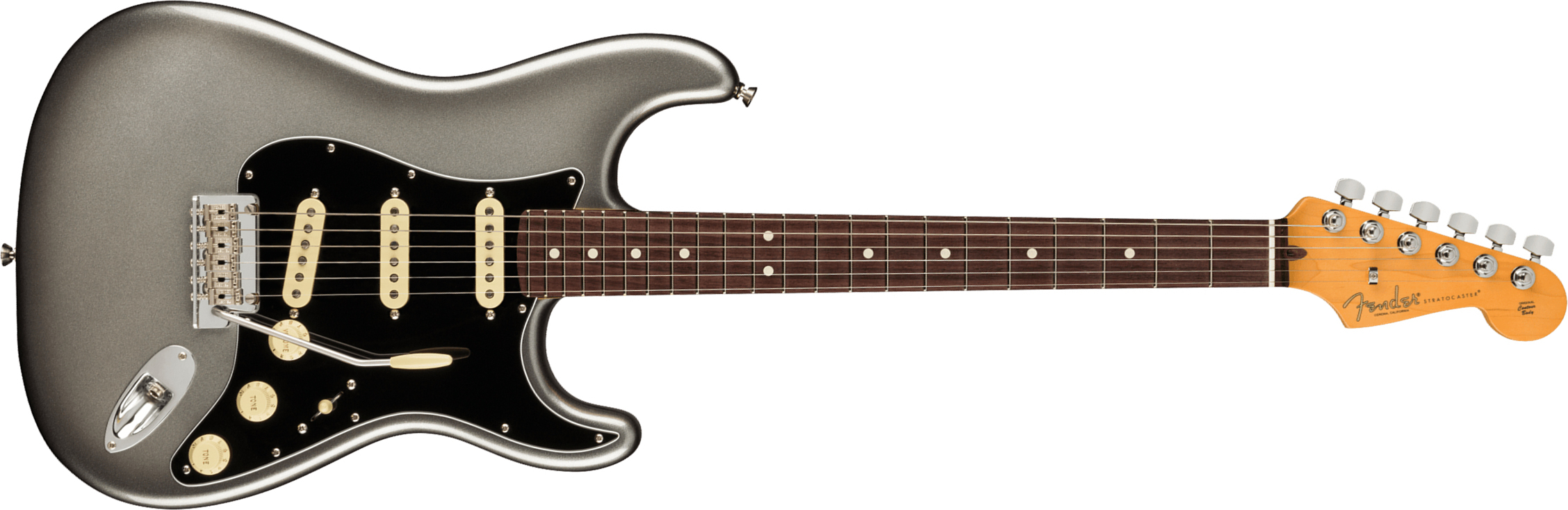 Fender Strat American Professional Ii Usa Rw - Mercury - Guitarra eléctrica con forma de str. - Main picture