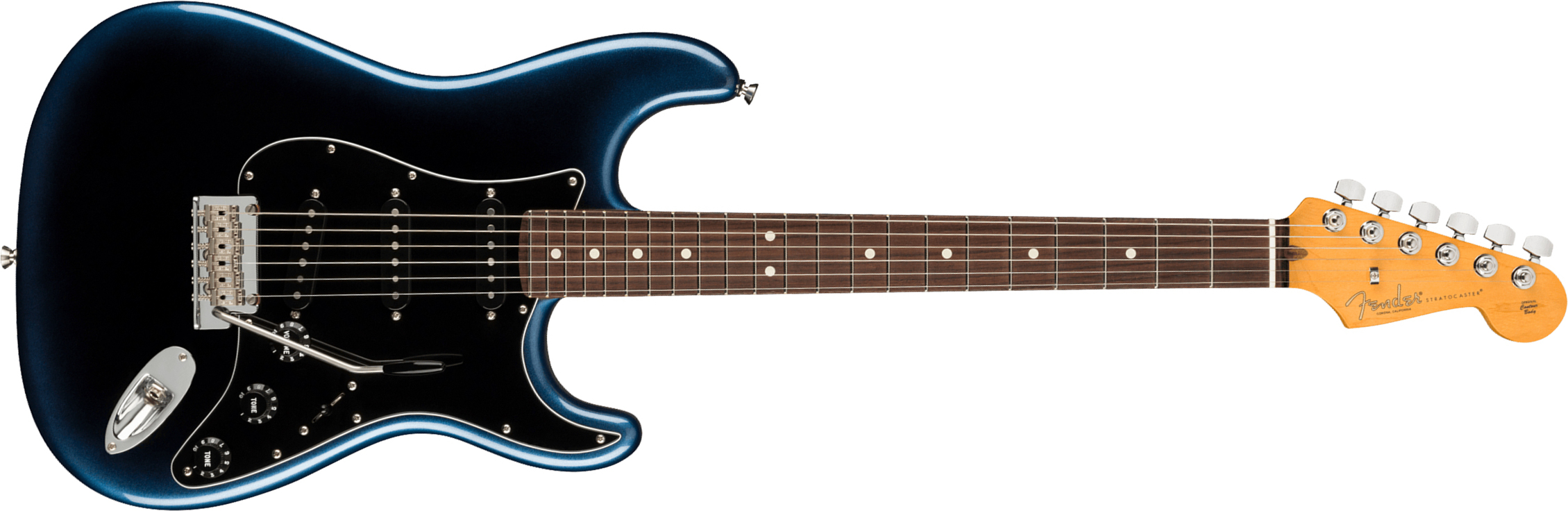 Fender Strat American Professional Ii Usa Rw - Dark Night - Guitarra eléctrica con forma de str. - Main picture