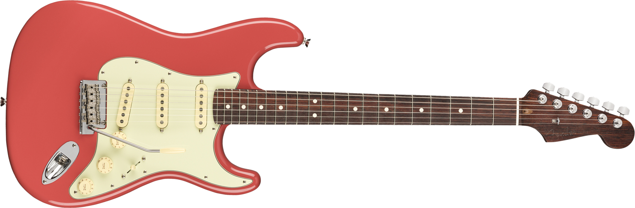 Fender Strat American Professional Rosewood Neck Ltd 2020 Usa Rw - Fiesta Red - Guitarra eléctrica con forma de str. - Main picture