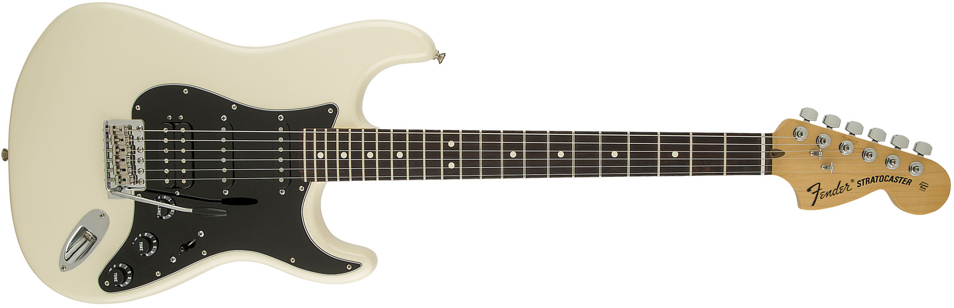 Fender Strat American Special Hss Usa Rw - Olympic White - Guitarra eléctrica con forma de str. - Main picture