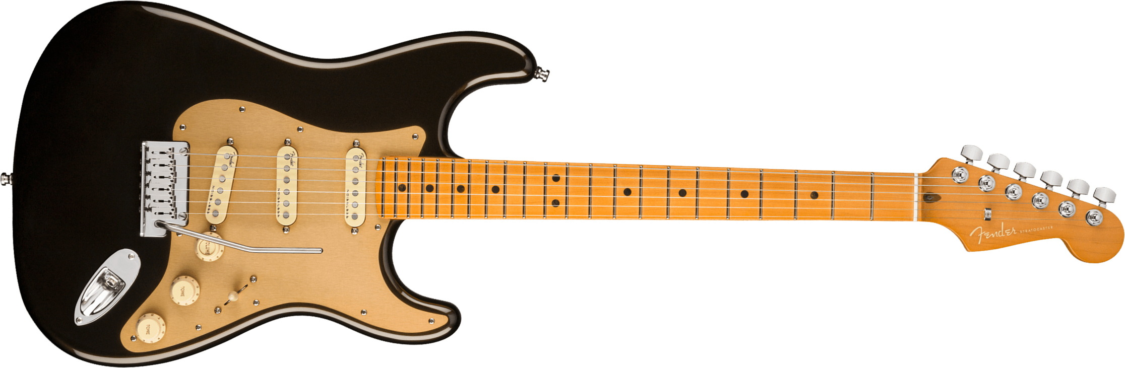 Fender Strat American Ultra 2019 Usa Mn - Texas Tea - Guitarra eléctrica con forma de str. - Main picture