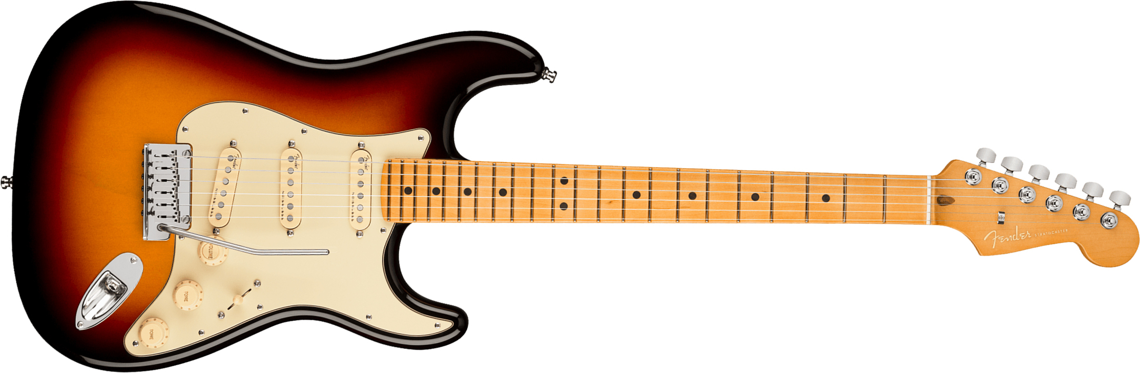 Fender Strat American Ultra 2019 Usa Mn - Ultraburst - Guitarra eléctrica con forma de str. - Main picture