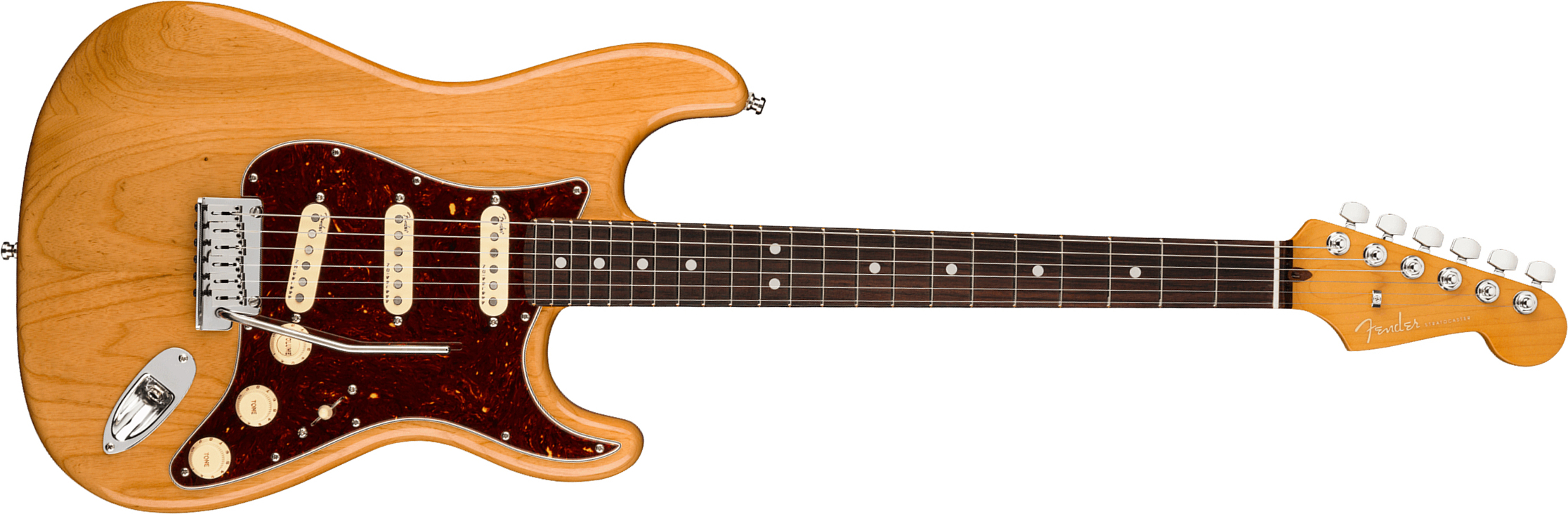 Fender Strat American Ultra 2019 Usa Rw - Aged Natural - Guitarra eléctrica con forma de str. - Main picture