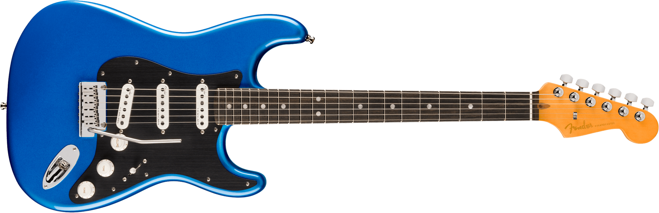 Fender Strat American Ultra Ii Usa 3s Trem Eb - Noble Blue - Guitarra eléctrica con forma de str. - Main picture