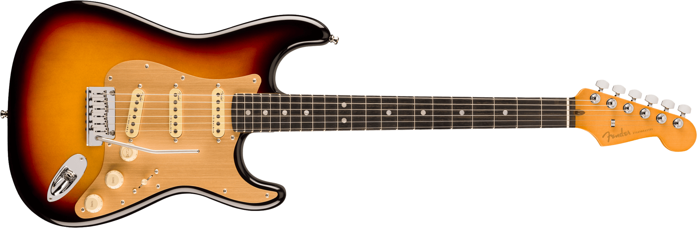 Fender Strat American Ultra Ii Usa Trem 3s Eb - Ultraburst - Guitarra eléctrica con forma de str. - Main picture
