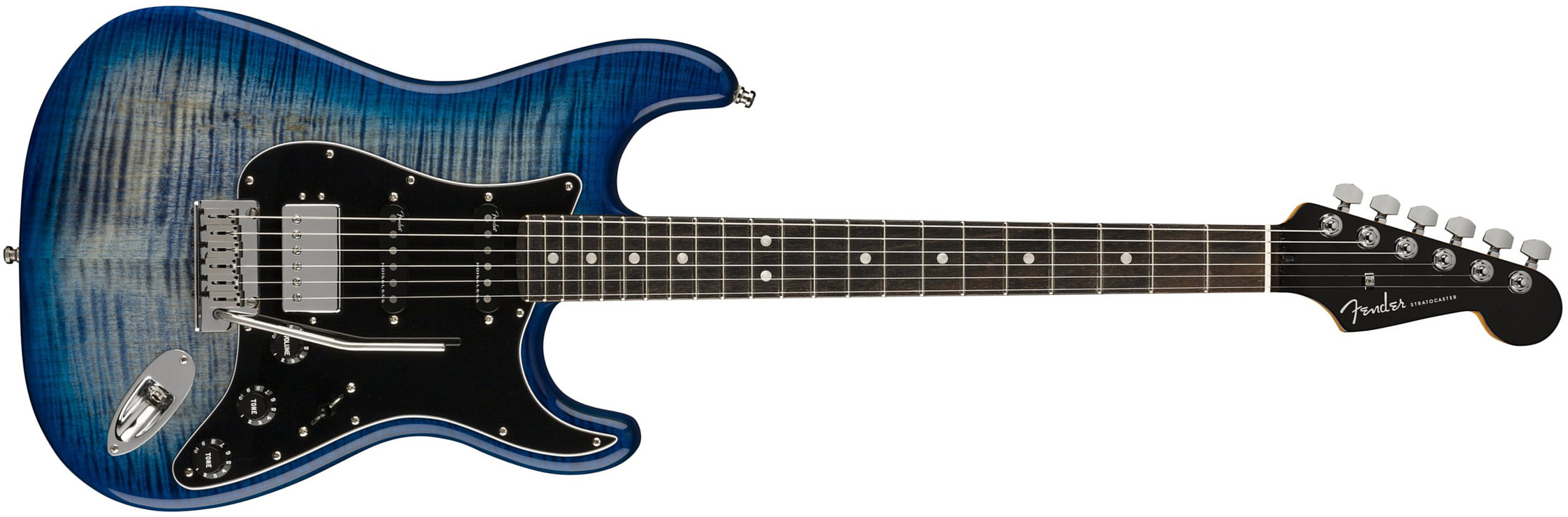 Fender Strat American Ultra Ltd Usa Hss Trem Eb - Denim Burst - Guitarra eléctrica con forma de str. - Main picture