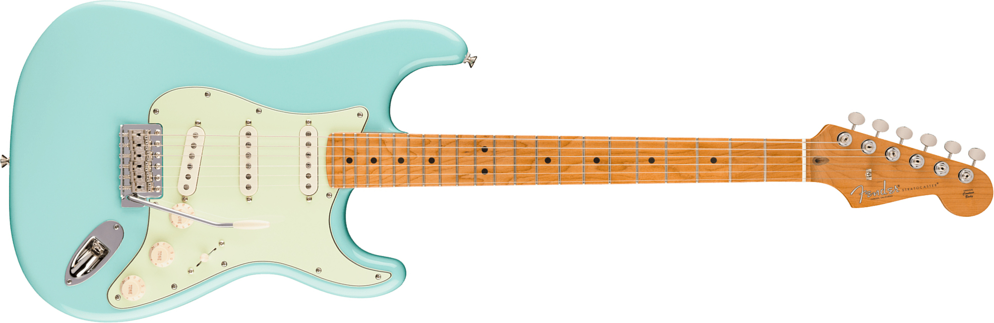 Fender Strat Classic American Pro Ltd Usa 3s Trem Mn - Daphne Blue - Guitarra eléctrica con forma de str. - Main picture