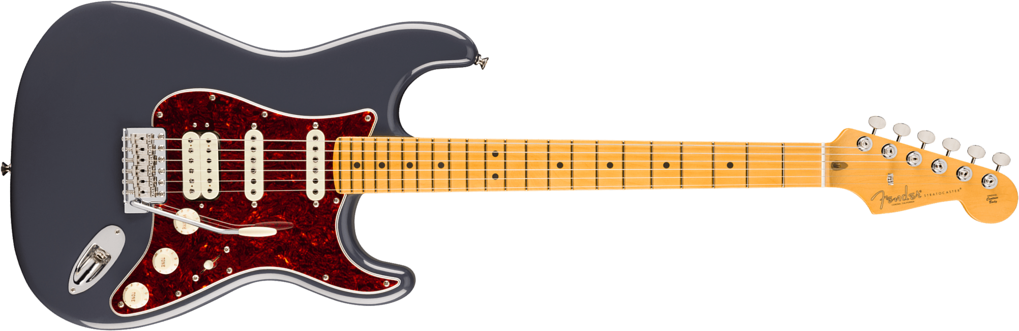 Fender Strat Classic Hss American Pro Usa Trem Mn - Faded Black - Guitarra eléctrica con forma de str. - Main picture