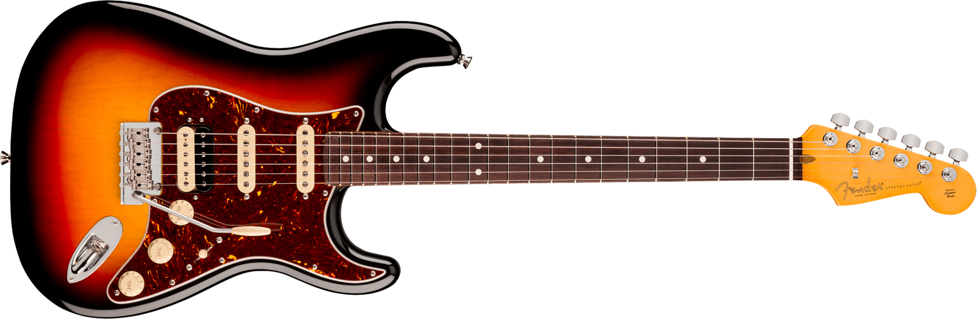Fender Strat Hss American Pro. Usa Hss Trem Rw - 3-color Sunburst - Guitarra eléctrica con forma de str. - Main picture