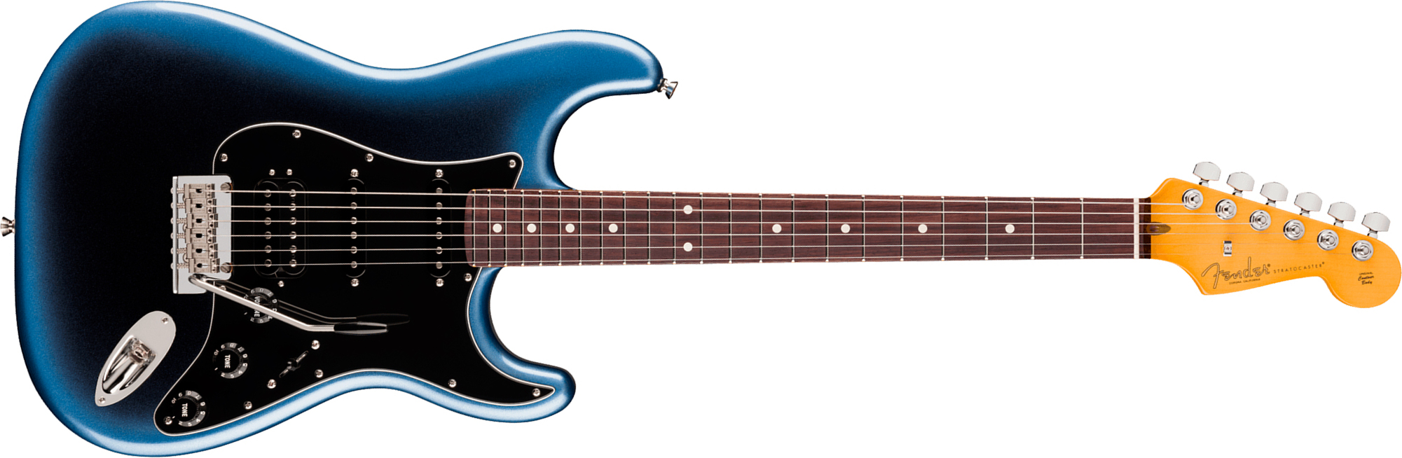 Fender Strat Hss American Pro. Usa Hss Trem Rw - Dark Night - Guitarra eléctrica con forma de str. - Main picture