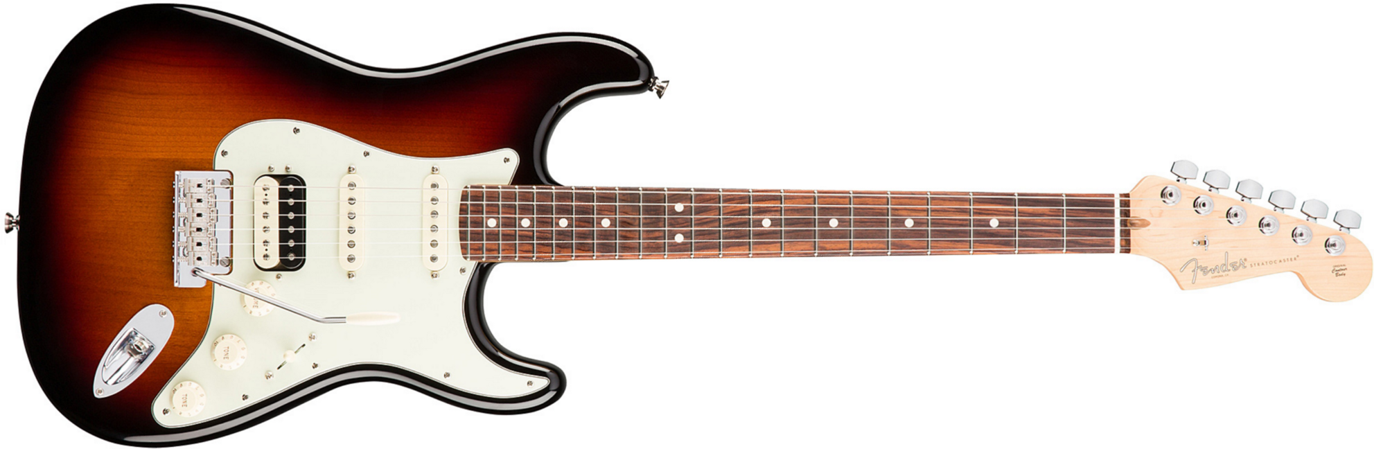 Fender Strat Hss Shawbucker American Professional Usa Rw - 3-color Sunburst - Guitarra eléctrica con forma de str. - Main picture
