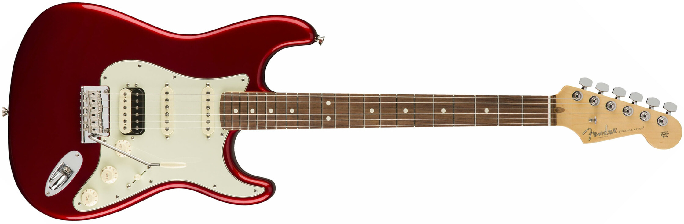 Fender Strat Hss Shawbucker American Professional Usa Rw - Candy Apple Red - Guitarra electrica de 12 cuerdas - Main picture