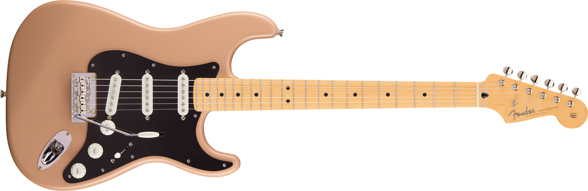 Fender Strat Hybrid Ii Mij Ltd Jap 3s Trem Mn - Sahara Taupe - Guitarra eléctrica con forma de str. - Main picture