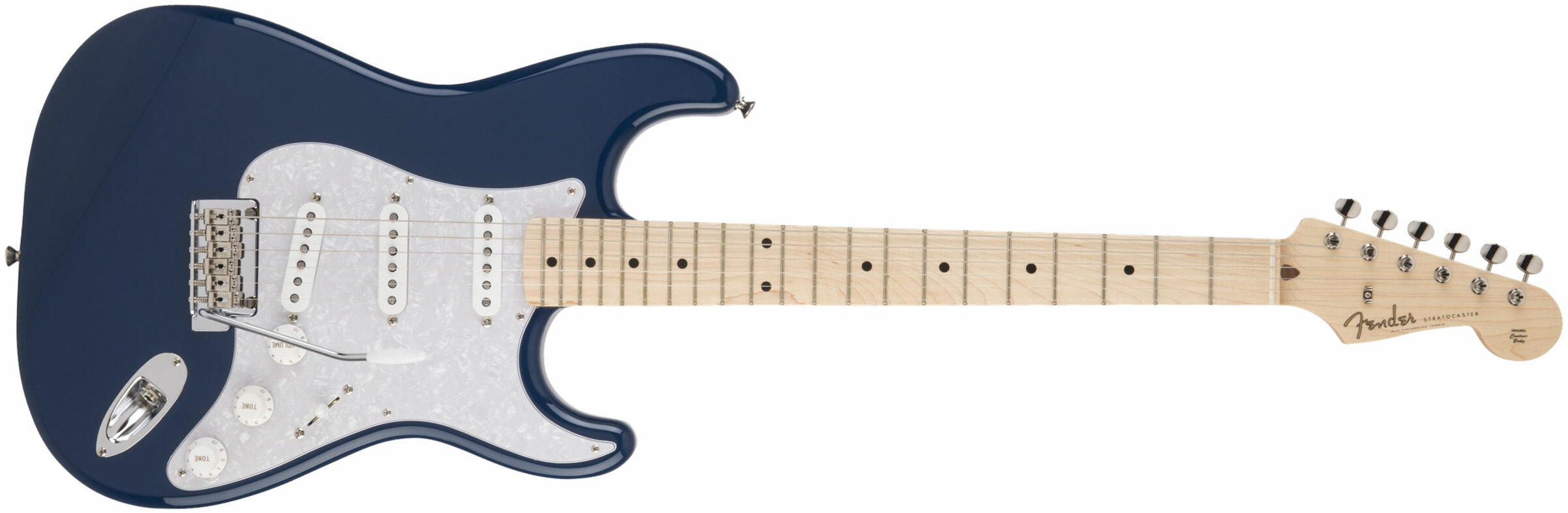 Fender Strat Hybrid Japon Mn - Indigo - Guitarra eléctrica con forma de str. - Main picture