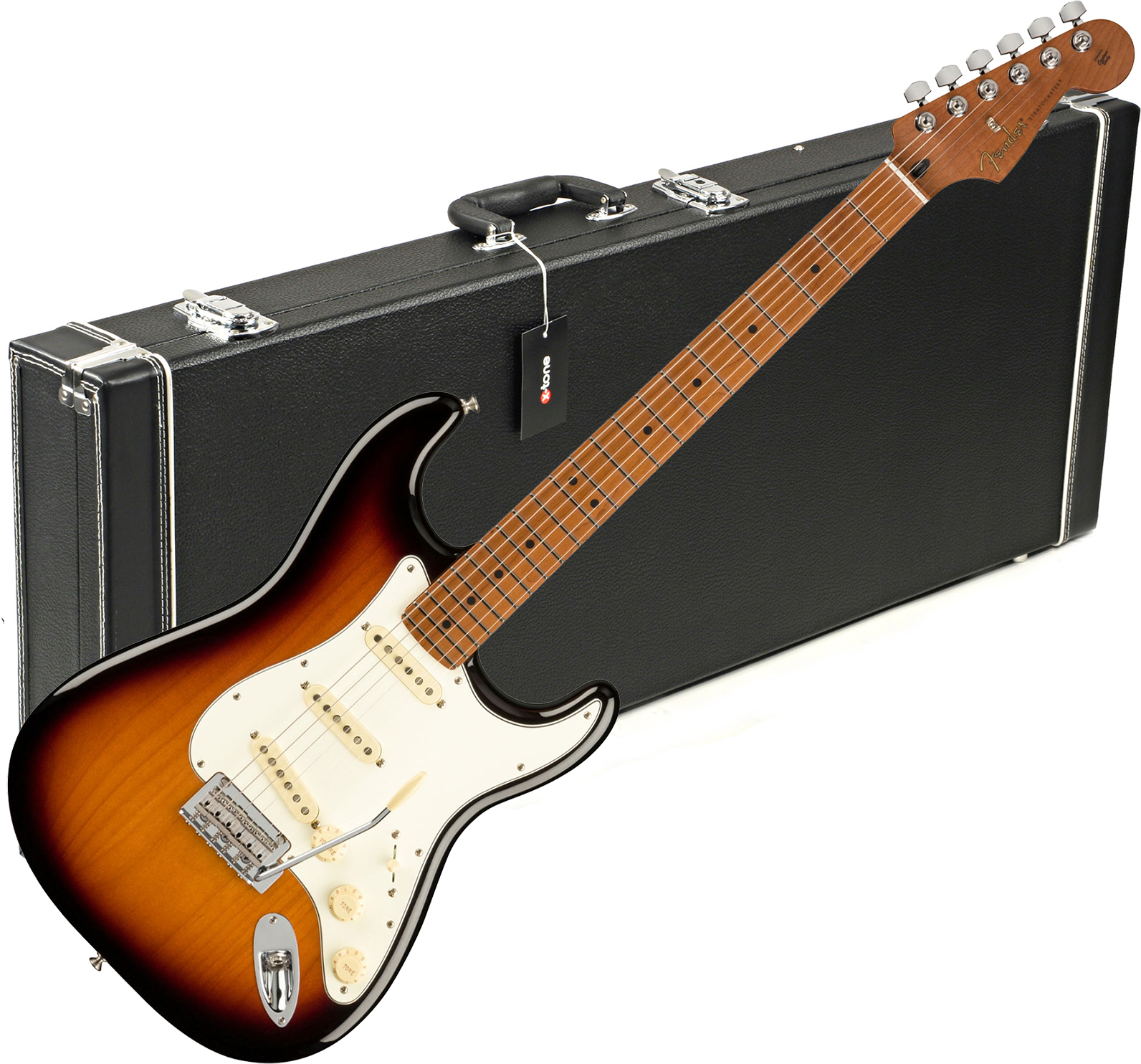 Fender Strat Player 1959 Texas Special Ltd Mex 3s Mn +etui X-tone 1501 - 2-color Sunburst - Packs guitarra eléctrica - Main picture