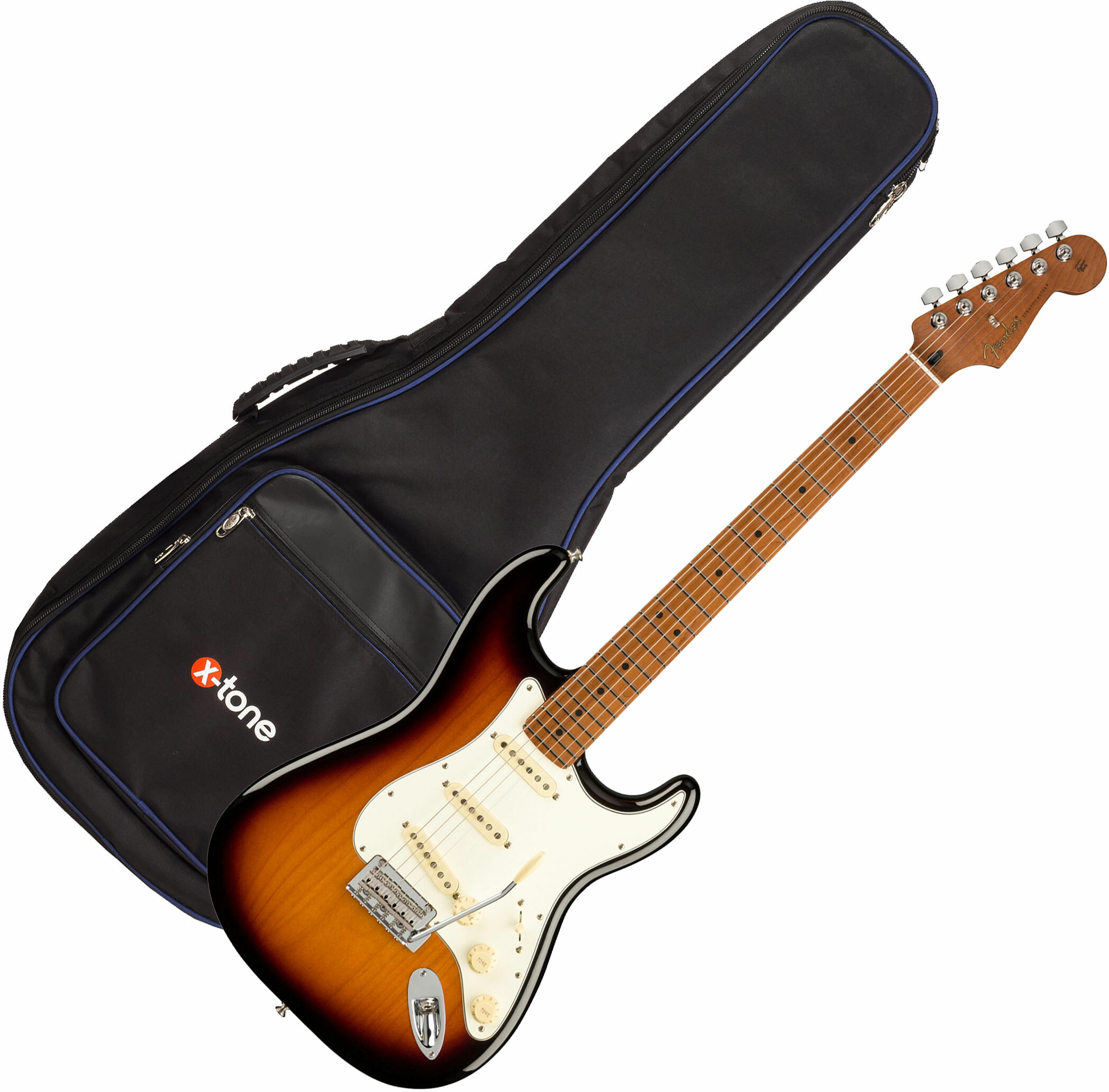 Fender Strat Player 1959 Texas Special Ltd Mex 3s Mn +housse X-tone 2015 Ele-bk - 2-color Sunburst - Packs guitarra eléctrica - Main picture