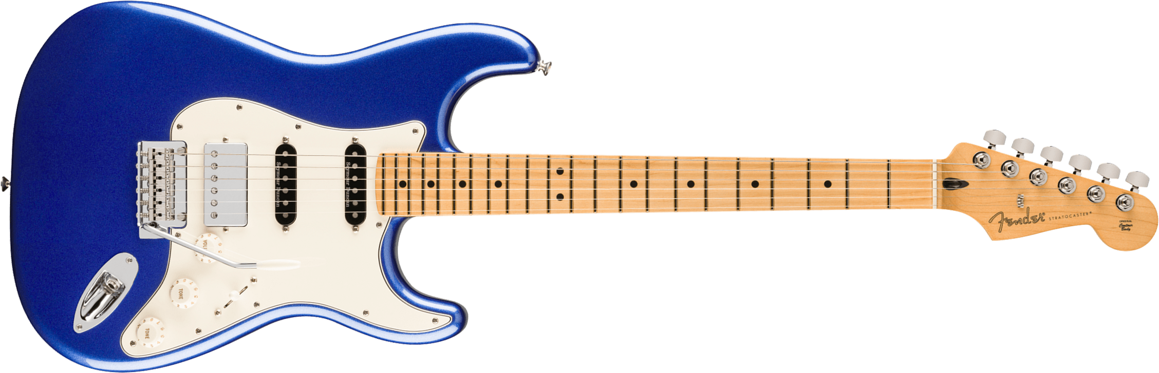 Fender Strat Player Hss Mex Ltd Seymour Duncan Trem Mn - Daytona Blue - Guitarra eléctrica con forma de str. - Main picture