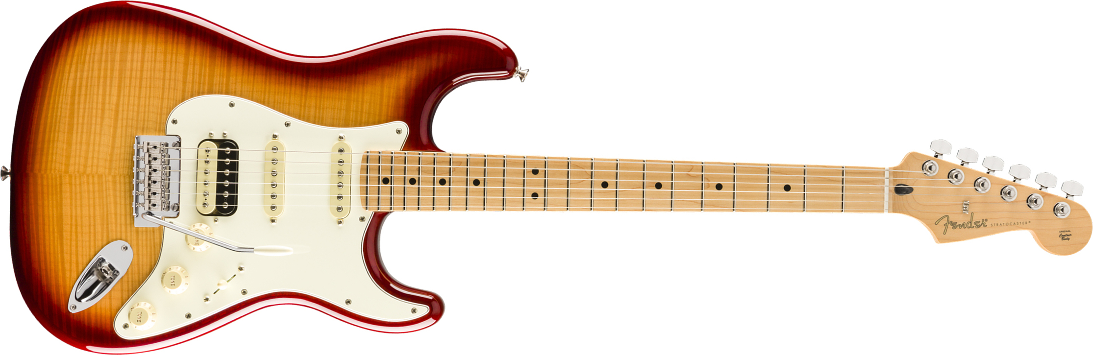 Fender Strat Player Hss Plus Top Fsr Ltd 2019 Mex Mn - Sienna Sunburst - Guitarra eléctrica con forma de str. - Main picture