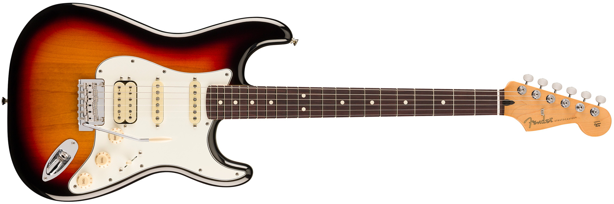 Fender Strat Player Ii Hss Mex Aulne Trem Rw - 3-color Sunburst - Guitarra eléctrica con forma de str. - Main picture