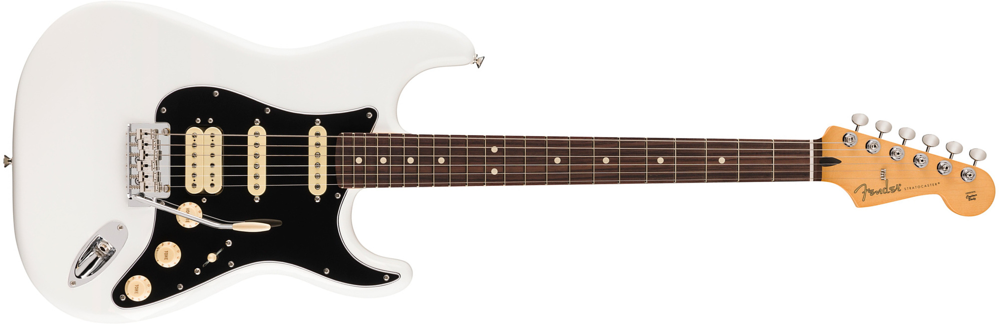 Fender Strat Player Ii Hss Mex Aulne Trem Rw - Polar White - Guitarra eléctrica con forma de str. - Main picture