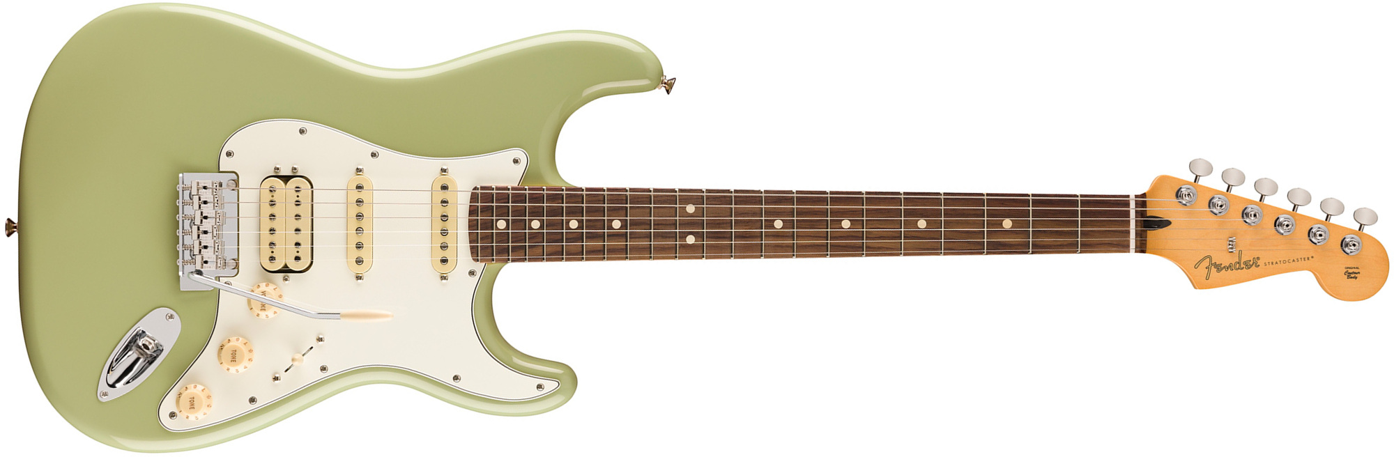 Fender Strat Player Ii Hss Mex Aulne Trem Rw - Birch Green - Guitarra eléctrica con forma de str. - Main picture
