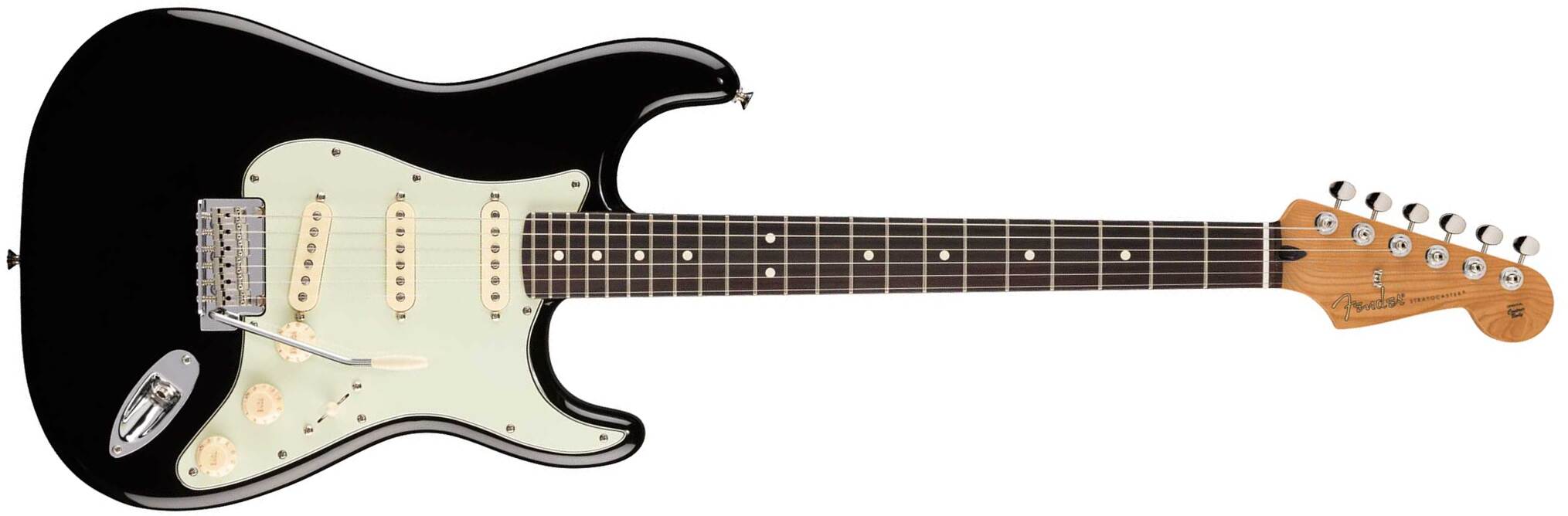Fender Strat Player Ii Ltd 3s Trem Rw - Black - Guitarra eléctrica con forma de str. - Main picture