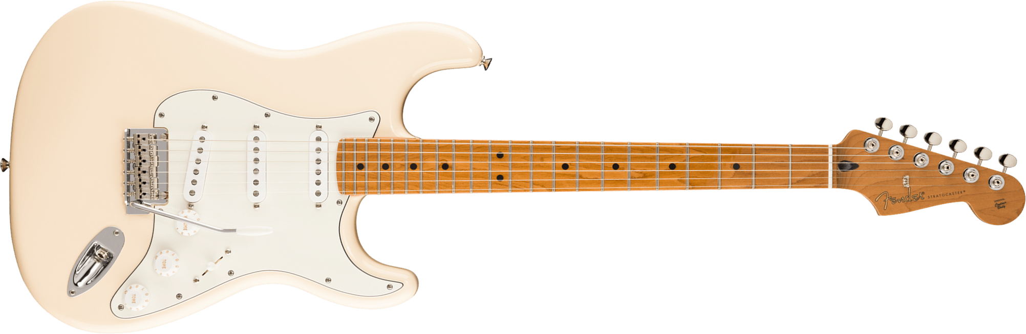 Fender Strat Player Ii Ltd Mex 3s Custom Shop Trem Mn - Olympic White - Guitarra eléctrica con forma de str. - Main picture