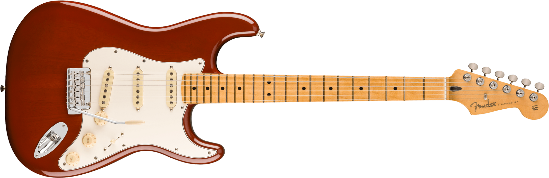 Fender Strat Player Ii Mex Acajou 3s Trem Mn - Transparent Mocha Burst - Guitarra eléctrica con forma de str. - Main picture