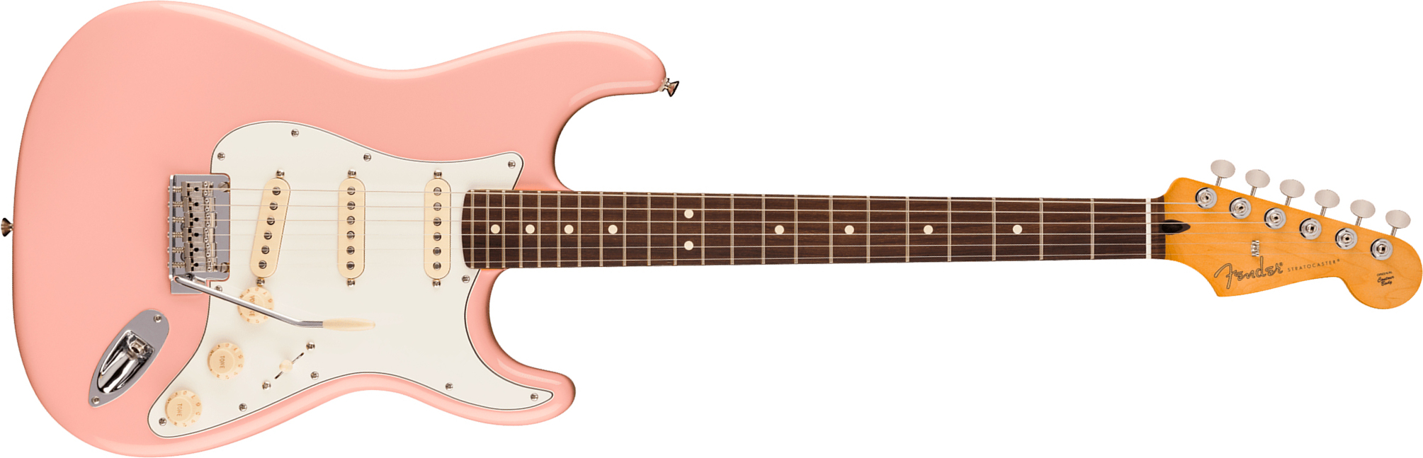 Fender Strat Player Ii Mex Ltd 3s Trem Rw - Shell Pink - Guitarra eléctrica con forma de str. - Main picture