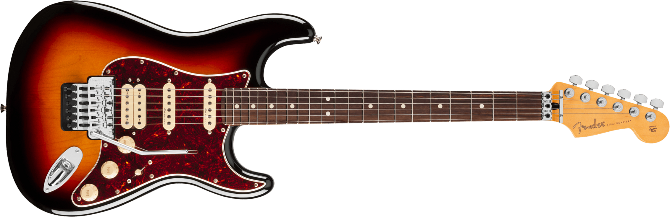 Fender Strat Player Ii Modified Mex Hss Fr Rw - 3-color Sunburst - Guitarra eléctrica con forma de str. - Main picture