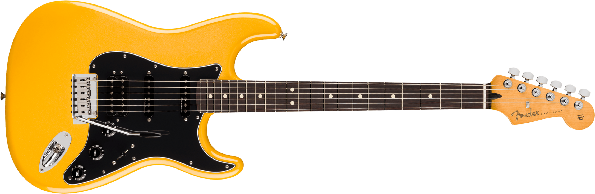 Fender Strat Player Ii Modified Mex Hss Trem Rw - Sunshine Yellow - Guitarra eléctrica con forma de str. - Main picture