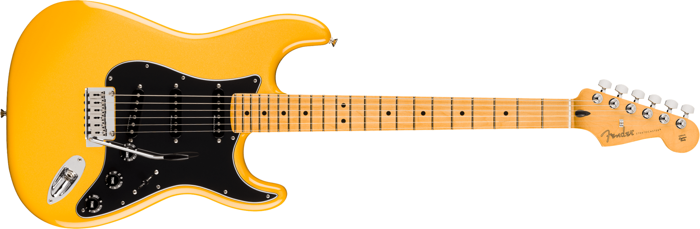 Fender Strat Player Ii Modified Mex 3s Trem Mn - Sunshine Yellow - Guitarra eléctrica con forma de str. - Main picture