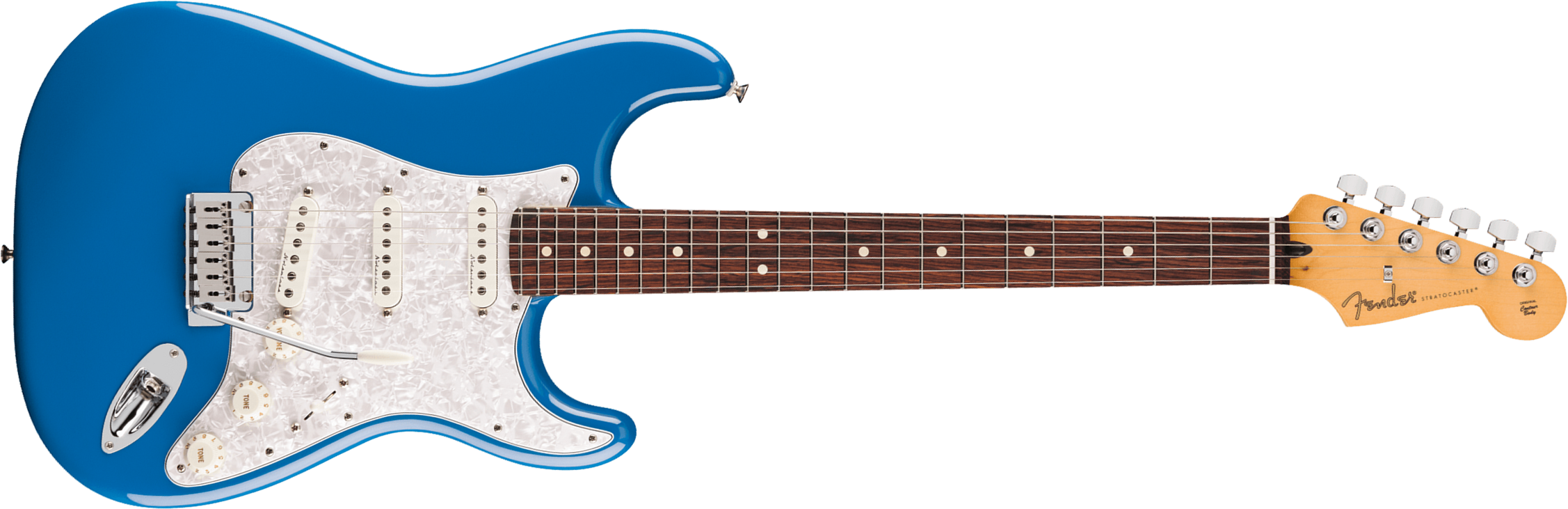 Fender Strat Player Ii Modified Mex 3s Trem Rw - Electric Blue - Guitarra eléctrica con forma de str. - Main picture