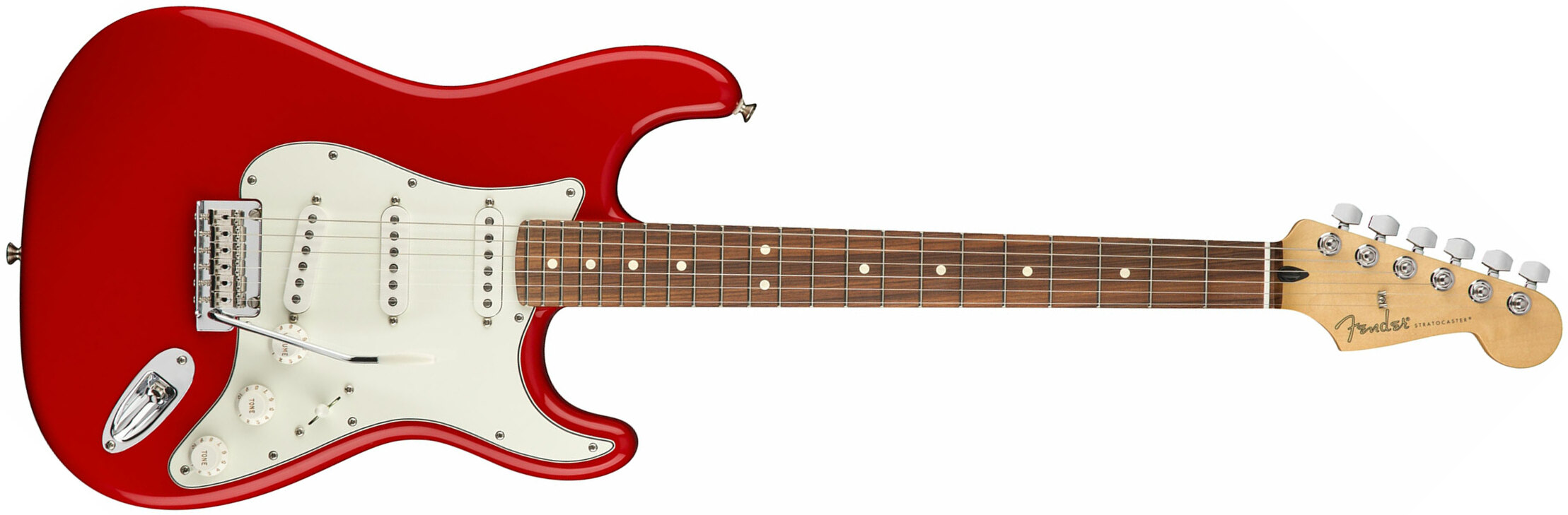 Fender Strat Player Mex Sss Pf - Sonic Red - Guitarra eléctrica con forma de str. - Main picture