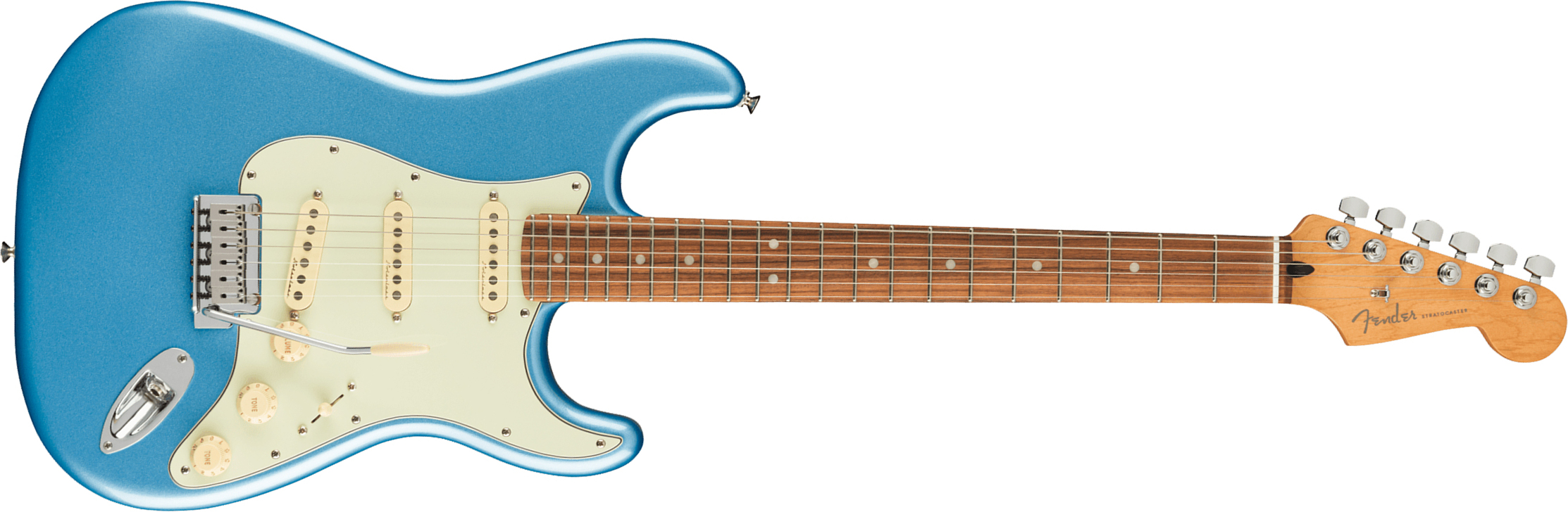 Fender Strat Player Plus Mex 3s Trem Pf - Opal Spark - Guitarra eléctrica con forma de str. - Main picture