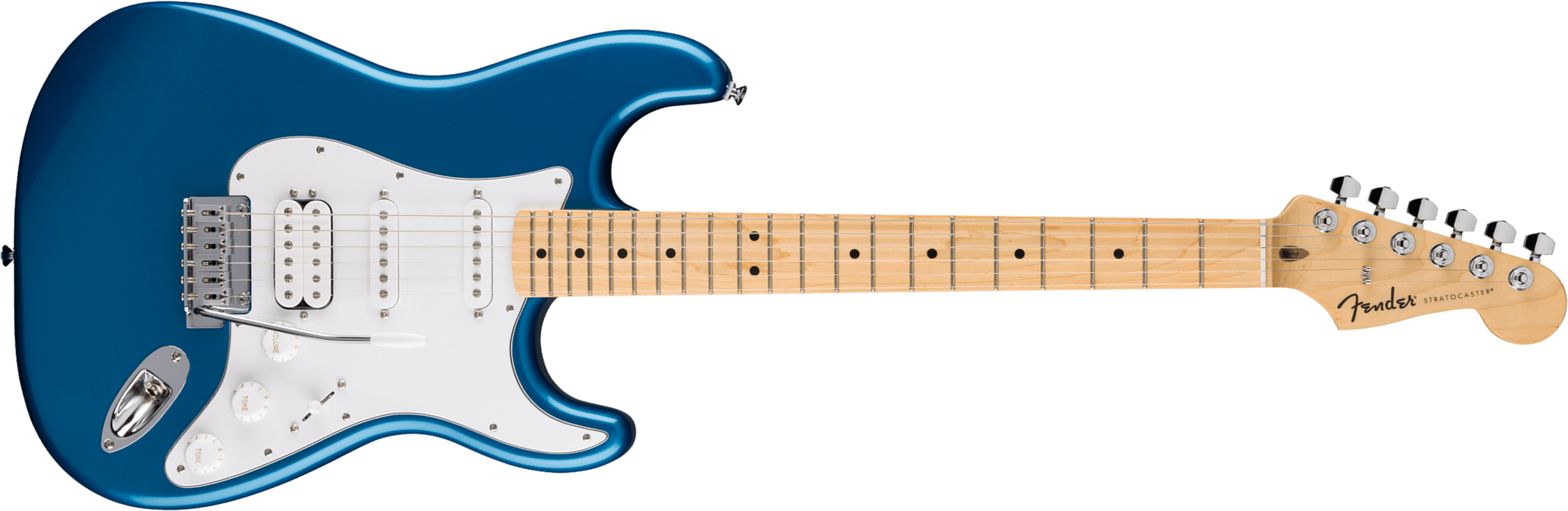 Fender Strat Standard Hss Ind Trem Mn - Aqua Marine Metallic - Guitarra eléctrica con forma de str. - Main picture