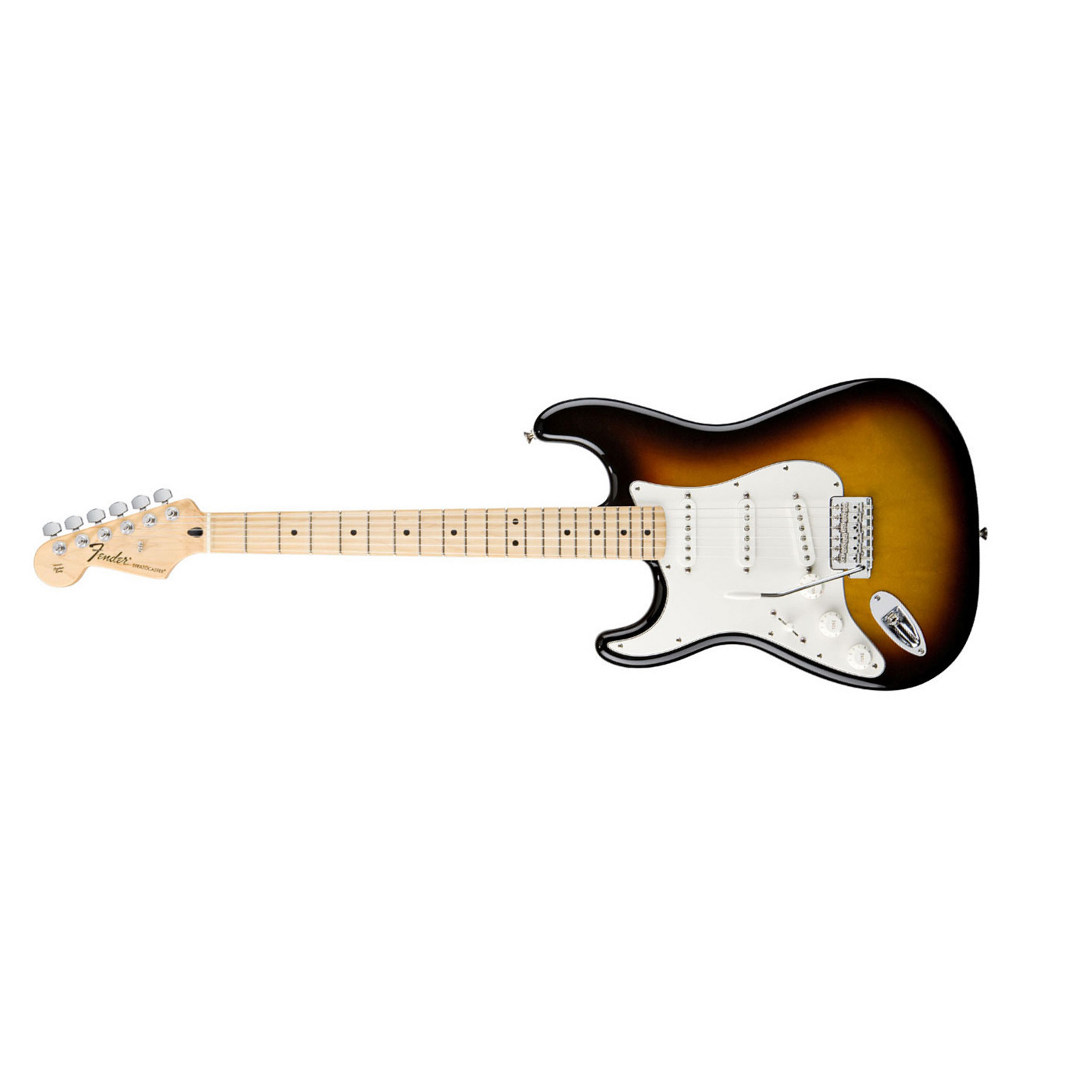 Fender Strat Standard Lh Mex Gaucher Mn - Brown Sunburst - Guitarra electrica para zurdos - Main picture