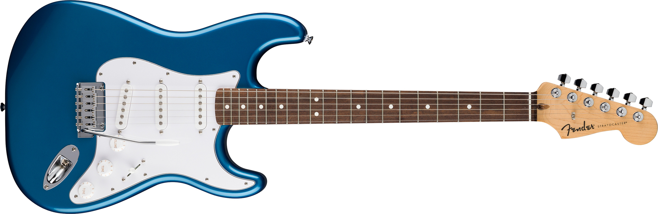 Fender Strat Standard Ind 3s Trem Lau - Aqua Marine Metallic - Guitarra eléctrica con forma de str. - Main picture