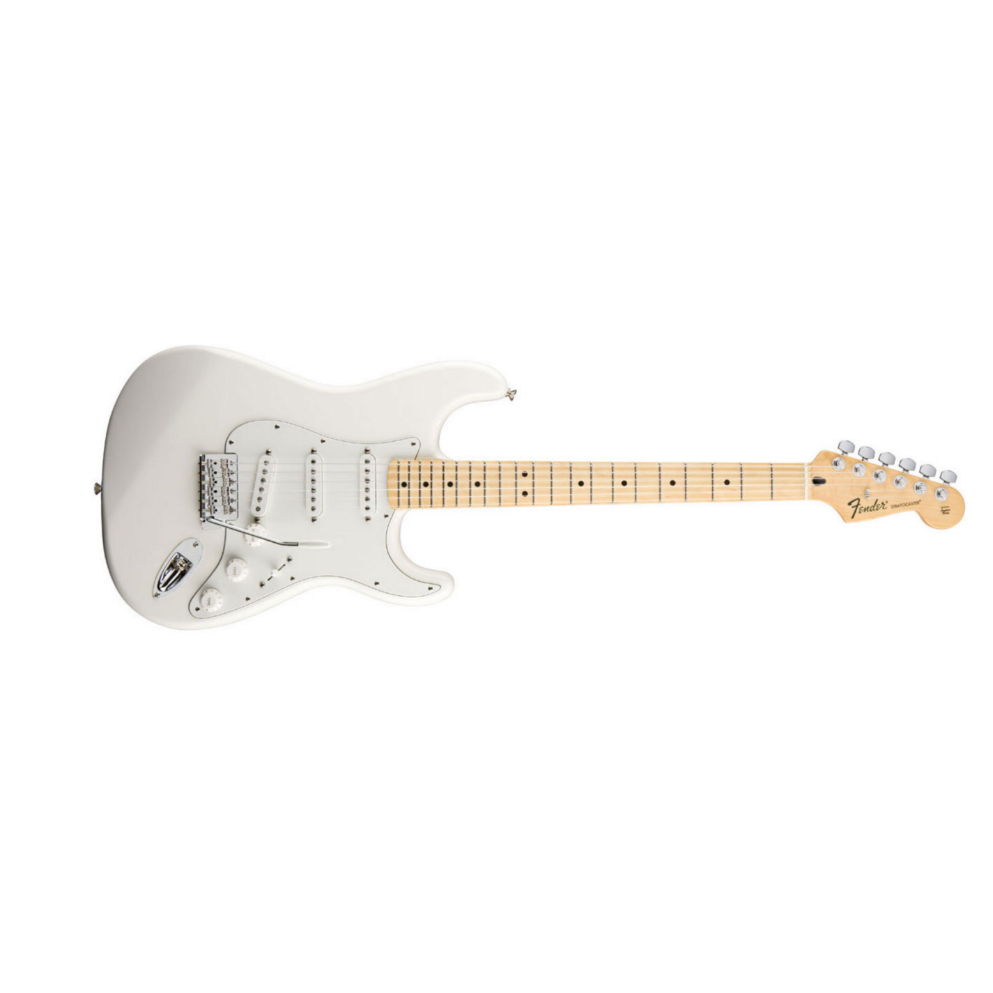 Fender Strat Standard Mex Sss Mn - Arctic White - Guitarra eléctrica con forma de str. - Main picture