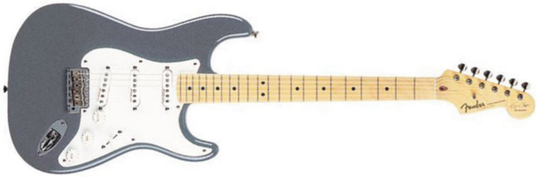 Fender Strat Usa American Artist Eric Clapton 3s Mn Pewter - Guitarra eléctrica con forma de str. - Main picture
