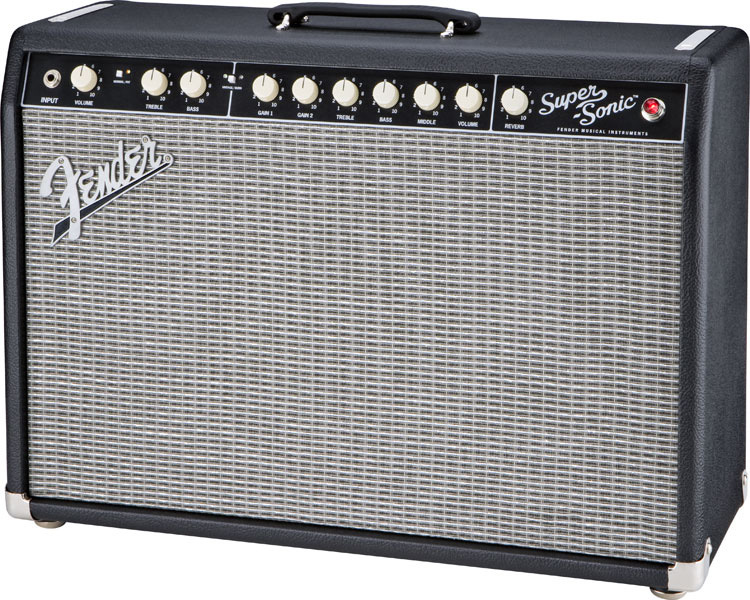 Fender Super Sonic 22w 1x12 Black Pepper - Combo amplificador para guitarra eléctrica - Main picture