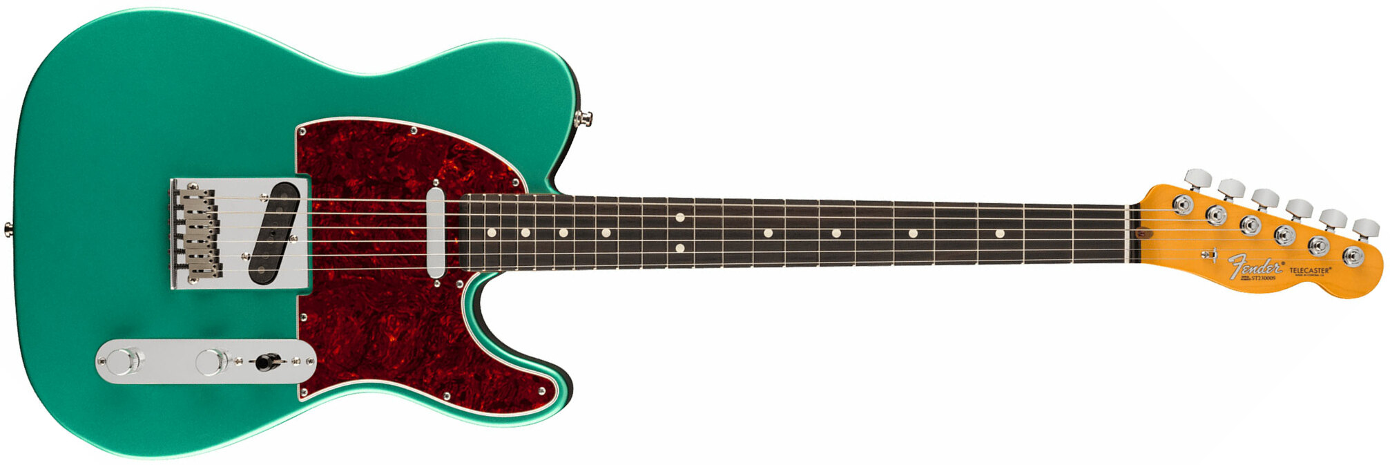 Fender Susan Tedeschi Tele Usa Signature 2s Ht Rw - Aged Caribbean Mist - Guitarra eléctrica con forma de tel - Main picture