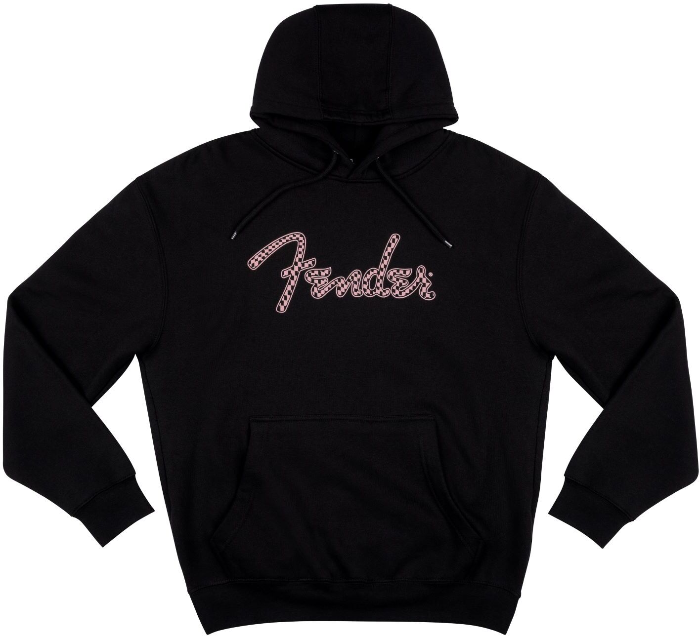 Fender Sweat à Capuche à Carreaux Ondulés Avec Logo Spaghetti, Carreaux Roses - Xl - Camiseta - Main picture
