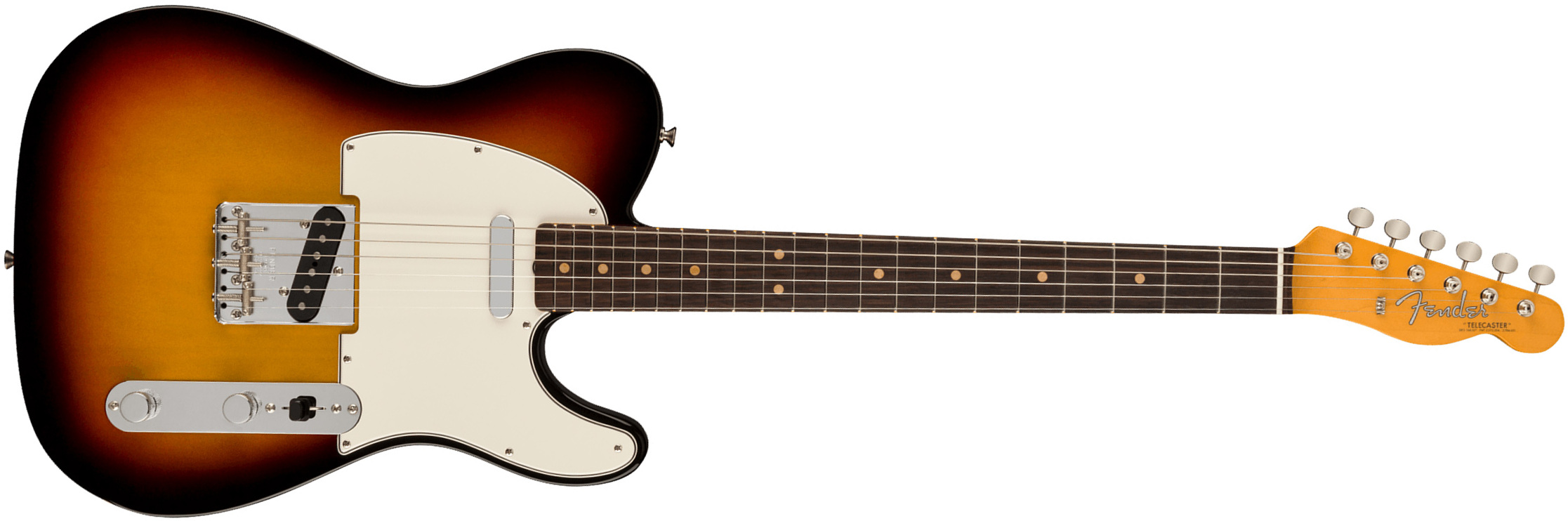 Fender Tele 1963 American Vintage Ii Usa 2s Ht Rw - 3-color Sunburst - Guitarra eléctrica con forma de tel - Main picture