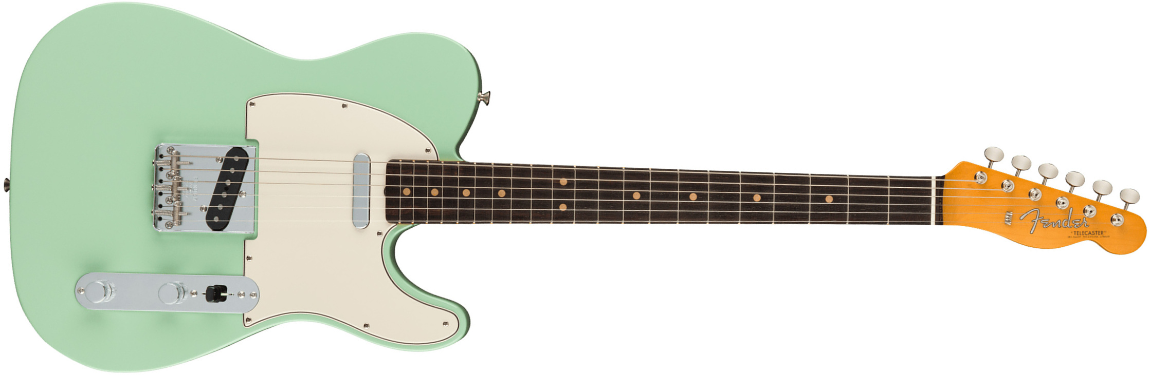 Fender Tele 1963 American Vintage Ii Usa 2s Ht Rw - Surf Green - Guitarra eléctrica con forma de tel - Main picture