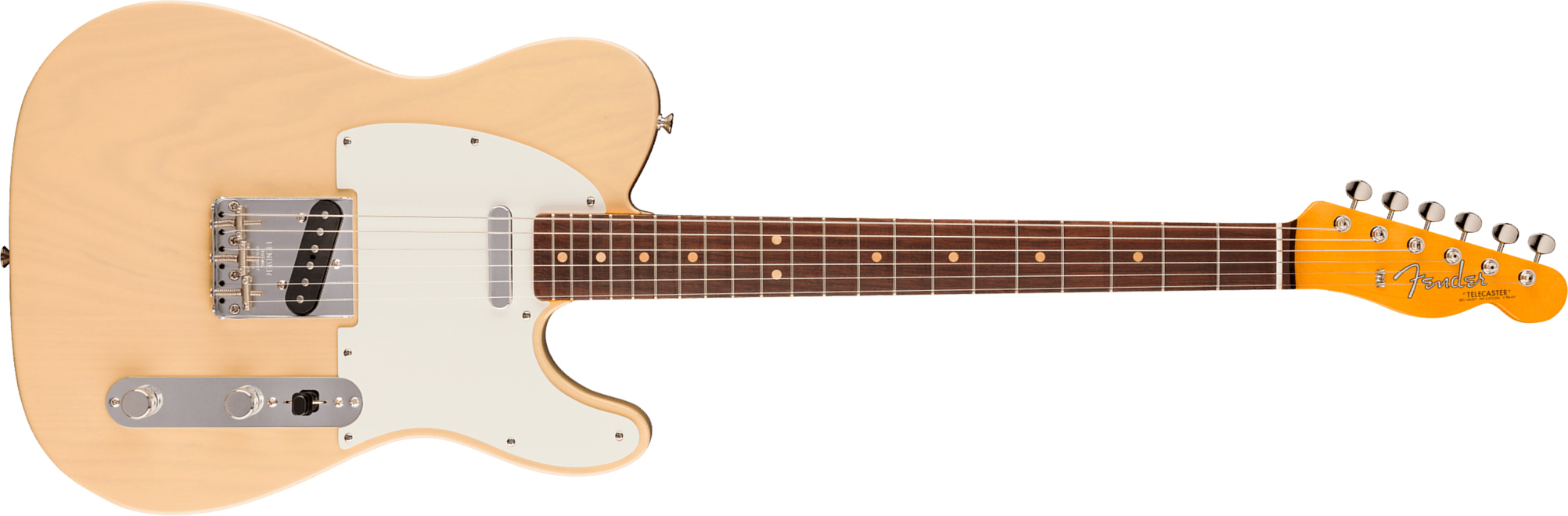 Fender Tele 1963 American Vintage Ii Usa 2s Ht Rw - Vintage Blonde - Guitarra eléctrica con forma de tel - Main picture