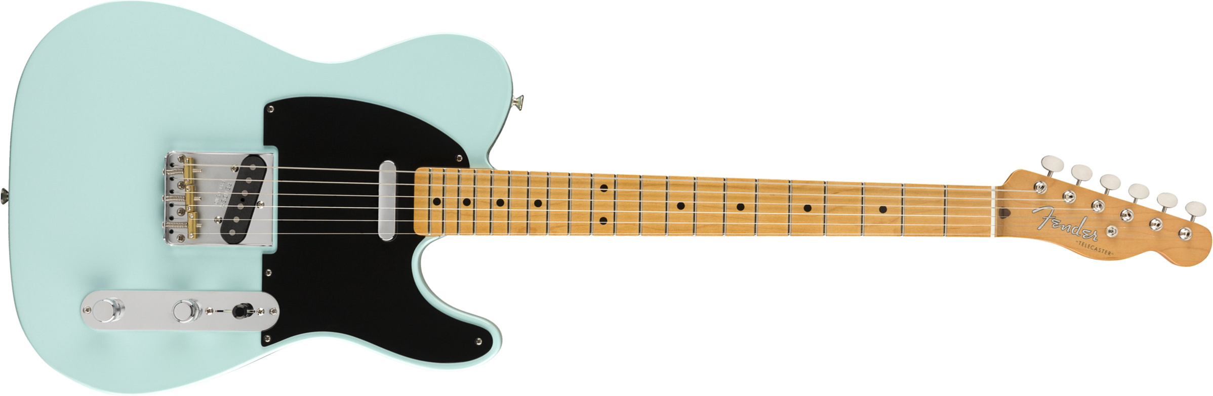 Fender Tele 50s Vintera Modified Mex Mn - Daphne Blue - Guitarra eléctrica con forma de tel - Main picture