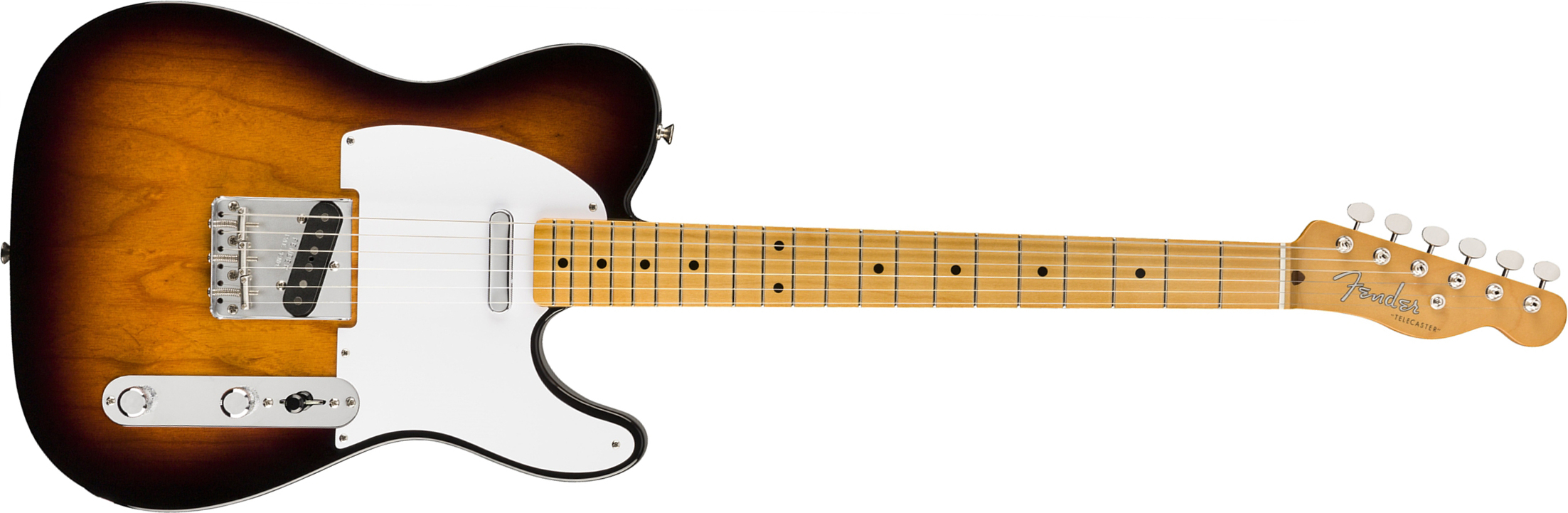 Fender Tele 50s Vintera Vintage Mex Mn - 2-color Sunburst - Guitarra eléctrica con forma de tel - Main picture