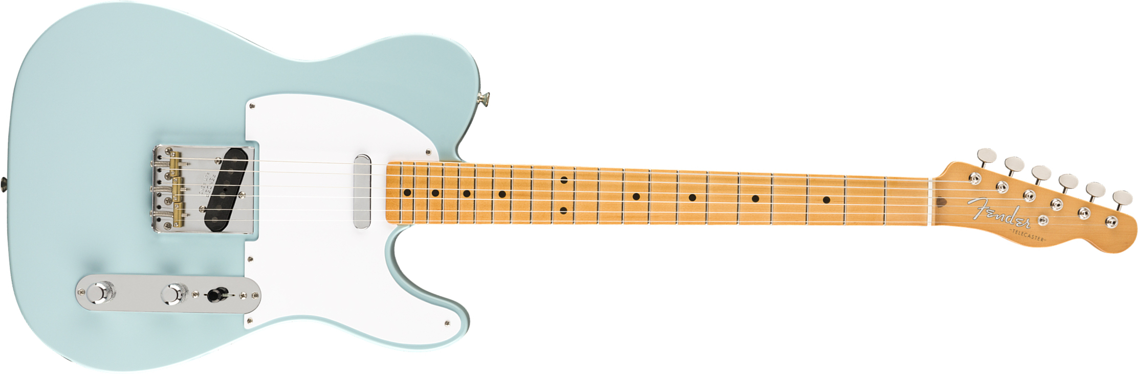 Fender Tele 50s Vintera Vintage Mex Mn - Sonic Blue - Guitarra eléctrica con forma de tel - Main picture