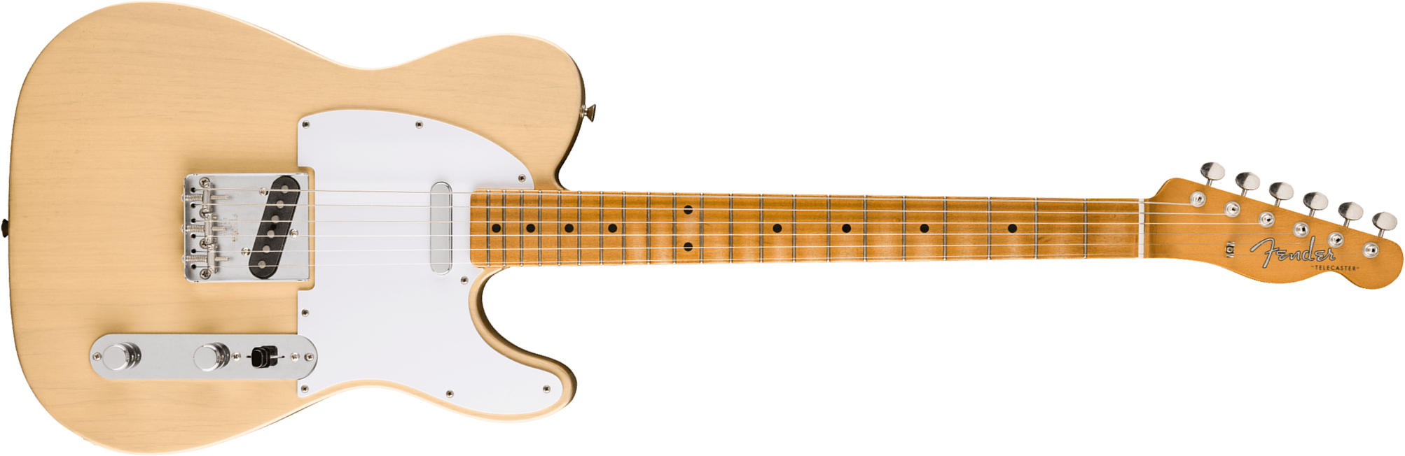 Fender Tele 60s Road Worn Vintera 2 Ltd Mex 2s Ht Mn - Blonde - Guitarra eléctrica con forma de tel - Main picture